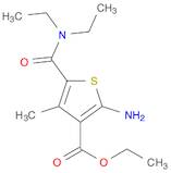 2-AMINO-5-DIETHYLCARBAMOYL-4-METHYL-THIOPHENE-3-CARBOXYLIC ACID ETHYL ESTER