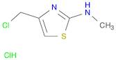 4-(chloromethyl)-N-methyl-1,3-thiazol-2-amine