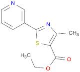 ETHYL 4-METHYL-2-PYRIDIN-3-YL-1,3-THIAZOLE-5-CARBOXYLATE