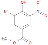 METHYL 3-BROMO-4-HYDROXY-5-NITROBENZENECARBOXYLATE