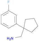 Cyclopentanemethanamine, 1-(3-fluorophenyl)- (9CI)