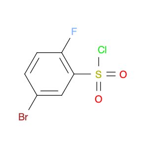 Benzenesulfonyl chloride, 5-​bromo-​2-​fluoro-