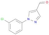 1-(3-chlorophenyl)-1H-pyrazole-4-carbaldehyde