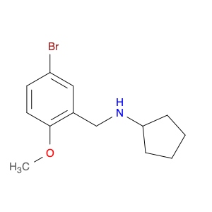 (5-bromo-2-methoxybenzyl)cyclopentylamine