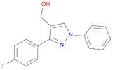 (3-(4-FLUOROPHENYL)-1-PHENYL-1H-PYRAZOL-4-YL)METHANOL