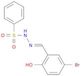 2-[(5-Bromo-2-hydroxyphenyl)methylene]hydrazide Benzenesulfonic Acid