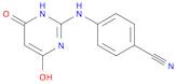 4-[(4,6-Dihydroxy-2-pyrimidinyl)amino]benzonitrile