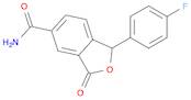 1-(4-Fluorophenyl)-1,3-dihydro-3-oxo-5-isobenzofurancarboxamide