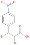 3-(4-NITROPHENYL)-2,3-DIBROMOPROPIONIC ACID