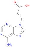 6-Amino-9H-purine-9-propanoic acid