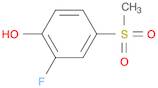 2-Fluoro-4-methylsulfonylphenol