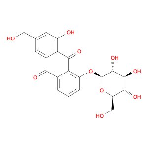 1-Hydroxy-3-(hydroxymethyl)-8-(((2S,3R,4S,5S,6R)-3,4,5-trihydroxy-6-(hydroxymethyl)tetrahydro-2H-p…