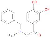 2-(Benzylmethylamino)-3',4'-dihydroxyacetophenone