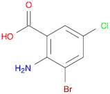 Benzoic acid, 2-aMino-3-broMo-5-chloro-