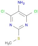 4,6-Dichloro-2-(methylthio)-5-pyrimidineamine