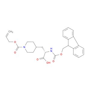 (αS)-α-[[(9H-Fluoren-9-ylmethoxy)carbonyl]amino]-1-[(2-propen-1-yloxy)carbonyl]-4-piperidinepropan…