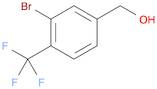 BenzeneMethanol, 3-broMo-4-(trifluoroMethyl)