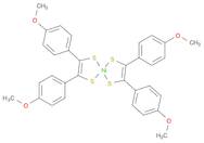 bis[4,4'-dimethoxy-α,α'-stilbenedithiolato(2-)]nickel