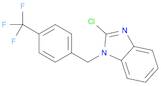 2-CHLORO-1-(4-TRIFLUOROMETHYL-BENZYL)-1H-BENZOIMIDAZOLE