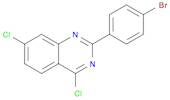 2-(4-BROMO-PHENYL)-4,7-DICHLORO-QUINAZOLINE