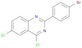 2-(4-BROMO-PHENYL)-4,6-DICHLORO-QUINAZOLINE