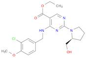 5-PyriMidinecarboxylic acid,4-[[(3-chloro-4-Methoxyphenyl)Methyl]aMino]-2-[(2S)-2-(hydroxyMethyl)-…