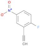 2-ETHYNYL-1-FLUORO-4-NITRO-BENZENE