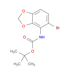 TERT-BUTYL (5-BROMO-1,3-BENZODIOXOL-4-YL)CARBAMATE