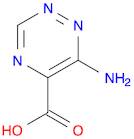 1,2,4-Triazine-5-carboxylicacid,6-amino-(9CI)