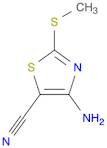 4-AMINO-2-METHYLTHIOTHIAZOLE-5-CARBONITRILE