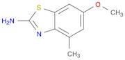 2-Benzothiazolamine,6-methoxy-4-methyl-(9CI)