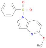 5-Methoxy-1-(phenylsulfonyl)-1H-pyrrolo[3,2-b]pyridine