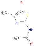 N-(5-bromo-4-methyl-1,3-thiazol-2-yl)acetamide