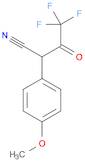 4,4,4-TRIFLUORO-2-(4-METHOXY-PHENYL)-3-OXO-BUTYRONITRILE