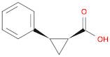 (1S)-2α-Phenylcyclopropane-1α-carboxylic acid