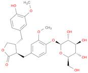 (3R,4S)-3-[[4-(β-D-Glucopyranosyloxy)-3-methoxyphenyl]methyl]-4,5-dihydro-4-[(4-hydroxy-3-methoxyp…