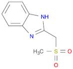 2-[(METHYLSULFONYL)METHYL]-1H-BENZIMIDAZOLE