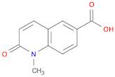 6-Quinolinecarboxylicacid,1,2-dihydro-1-methyl-2-oxo-(8CI)