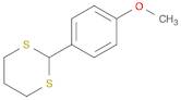 4-Methoxybenzaldehyde trimethylenedithioacetal