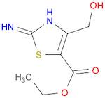 5-Thiazolecarboxylicacid,2-amino-4-(hydroxymethyl)-,ethylester(7CI,8CI,9CI)