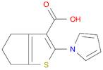 2-PYRROL-1-YL-5,6-DIHYDRO-4H-CYCLOPENTA[B]THIOPHENE-3-CARBOXYLIC ACID