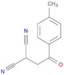 2-[2-(4-METHYLPHENYL)-2-OXOETHYL]MALONONITRILE