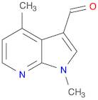 1,4-DiMethyl-1H-pyrrolo[2,3-B]pyridine-3-carboxaldehyde