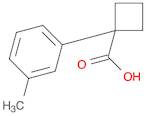 1-(3-Methylphenyl)cyclobutanecarboxylic Acid