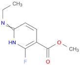 3-Pyridinecarboxylicacid,6-(ethylamino)-2-fluoro-,methylester(9CI)