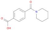 P-(PIPERIDINOCARBONYL)-,BENZOIC ACID