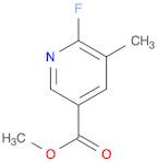 METHYL 6-FLUORO-5-METHYLPYRIDINE-3-CARBOXYLATE