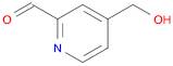 2-Pyridinecarboxaldehyde,4-(hydroxymethyl)-(9CI)