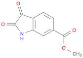 methyl 2,3-dioxo-2,3-dihydro-1H-indole-6-carboxylate