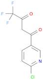 1-(6-CHLORO-3-PYRIDINYL)-4,4,4-TRIFLUORO-1,3-BUTANEDIONE